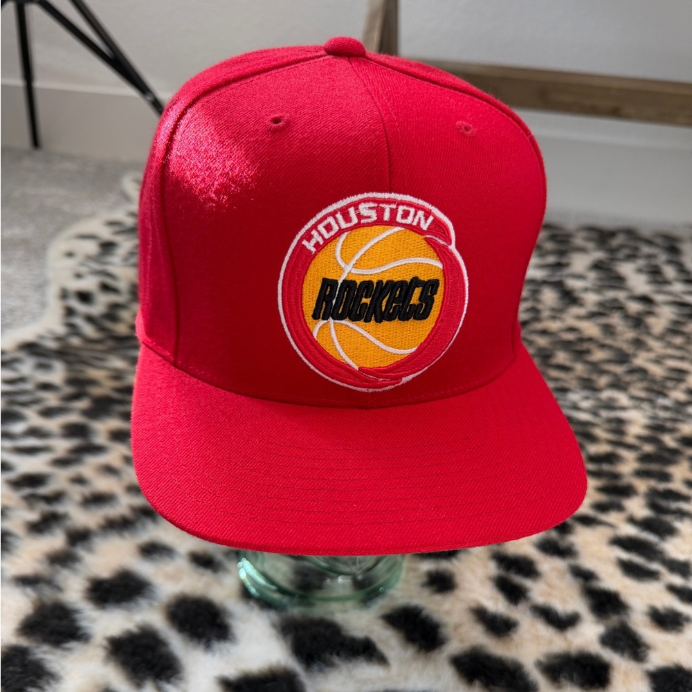 Houston Rockets 1972-1994 Hardwood Classics Scarlet 59FIFTY Fitted Men’s 7 3/8